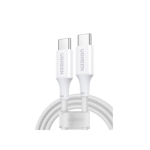 Cable USB-C a USB-C | 2 Metros | Potencia de Carga 100W | 20V 5A | PD3.0 | QC4.0/3.0/2.0 | FPC | AFC | 480 Mbps | Chip E-Market | Compatible con IPhone 15 | Carcasa de Aluminio | Nylon Trenzado | 2 años de Garantía.