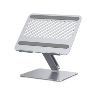 Soporte para computadora portátil con soporte ajustable y plegable de ángulo completo