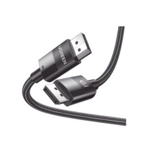 Cable DisplayPort 1.4 | Longitud 2m | Versión DP1.4 | 8K 7680×4320 a 60 Hz | Soporta 3D | HDR | Blindaje Interno Múltiple | Nylon Trenzado | Soporta 32.4Gbps.