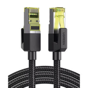 Cable Ethernet Cat7 CLASSⅠF/FTP Redondo con Malla de Nylon 2 Metros