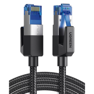 Cable Ethernet Cat8 CLASSⅠF/FTP Redondo con Malla de Nylon 2 Metros