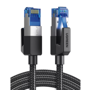 Cable Ethernet Cat8 CLASSⅠF/FTP Redondo con Malla de Nylon 5 Metros