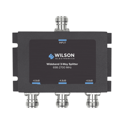 859980 p Divisor de 3 salidas, 50 Ohm, 700-2700MHz conector N-Hembra Divisor de 3 salidas, 50 Ohm, 700-2700MHz conector N-Hembra