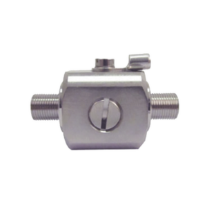 Protector contra descargas eléctricas. Cubre los rangos de frecuencia de los amplificadores de Señal Celular. 75 Ohm. Conectores F hembra.