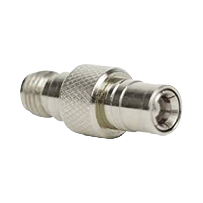 970019 p Adaptador en linea de conector SMA Hembra a SMB. Adaptador en linea de conector SMA Hembra a SMB.