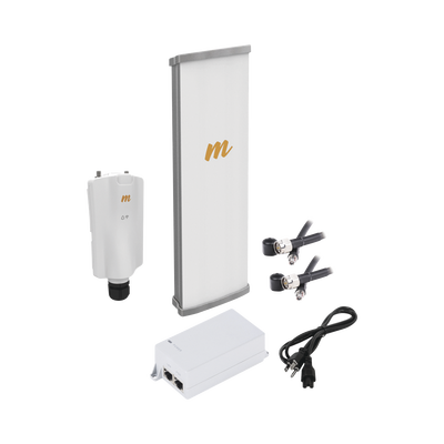 A5XN45KIT p Kit de radio A5x con antena N545X4, 4.9 a 6.4 GHz, 700 Mbps, hasta 64 usuarios concurrentes, Monitoreo a travez de la nube, incluye jumper, PoE24V, cable de alimentación y montaje Kit de radio A5x con antena N545X4, 4.9 a 6.4 GHz, 700 Mbps, hasta 64 usuarios concurrentes, Monitoreo a travez de la nube, incluye jumper, PoE24V, cable de alimentación y montaje
