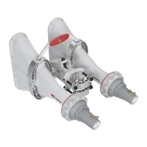 Antena Sectorial Asimétrica de 60° 5180 – 6000 MHz, 16 dBi con soporte mejorado, listas para TwisPort sin pérdida