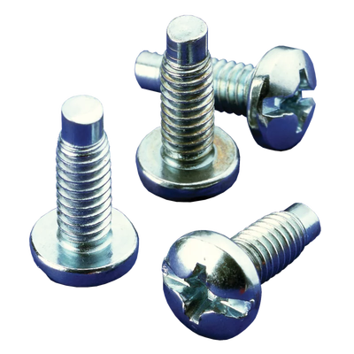 AS1032B p Kit de 20 Tornillos #10-32 x 0.75, Para Uso con Rieles de Tornillo Directo o Tuerca Enjaulada, de Acero, Color Negro Kit de 20 Tornillos #10-32 x 0.75, Para Uso con Rieles de Tornillo Directo o Tuerca Enjaulada, de Acero, Color Negro