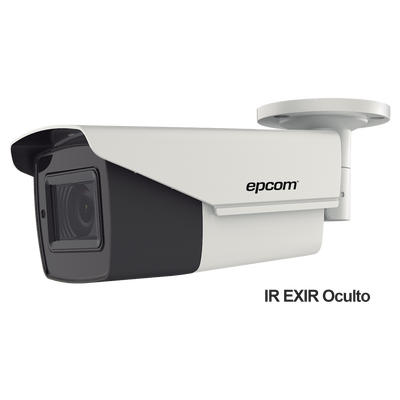 B4KTURBOZ p Bullet TURBOHD 4K (8Megapixeles) / Lente Mot. 2.7 a 13.5 mm / Potente IR EXIR de 80 mts / Exterior IP67 / 12 Vcc - 24 VCA / dWDR Bullet TURBOHD 4K (8Megapixeles) / Lente Mot. 2.7 a 13.5 mm / Potente IR EXIR de 80 mts / Exterior IP67 / 12 Vcc - 24 VCA / dWDR