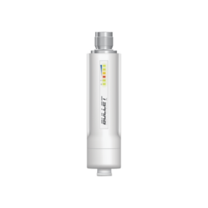 Radio airMAX Bullet-M2HP, hasta 100 Mbps, frecuencia de 2 GHz (2412 – 2472 GHz), No incluye adaptador PoE