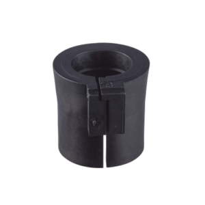 Pasacable de Entrada Sencilla y Pequeña 0.63″-0.67″, para Cables Terminados, Color Negro. Paquete de 4 Piezas