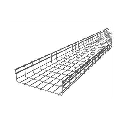 CH105400EZ p Charola Tipo Malla 105/400 mm, Acabado Electro Zinc, Hasta 668 Cables Cat6, Tramo de 3 Metros Charola Tipo Malla 105/400 mm, Acabado Electro Zinc, Hasta 668 Cables Cat6, Tramo de 3 Metros