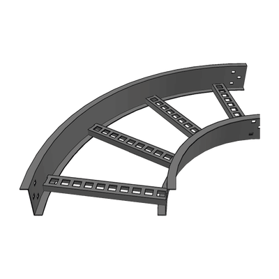 CHC908R8X12AK p Curva Horizontal de Aluminio de 90° Perfil Z / Peralte 3 1/4" / Ancho 12" / Radio 8" / Incluye Tornillería Curva Horizontal de Aluminio de 90° Perfil Z / Peralte 3 1/4" / Ancho 12" / Radio 8" / Incluye Tornillería