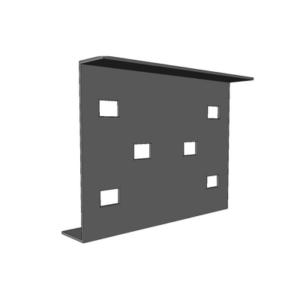 Cople para Uniones de Escalera de Aluminio / Perfil Z / Peralte 3 1/4″ / Incluye Tornilería