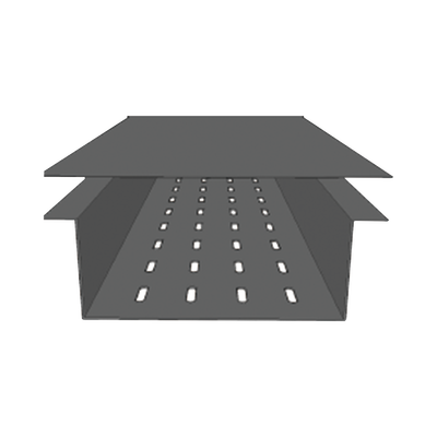 CHFPZT6AL p Tapa para fondo perforado de 6" Perfil Z Tapa para fondo perforado de 6" Perfil Z