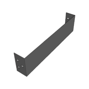 Placa de Cierre para Escalera de Aluminio / Peralte 3 1/4″ / Ancho 6″ / Incluye Tornillería