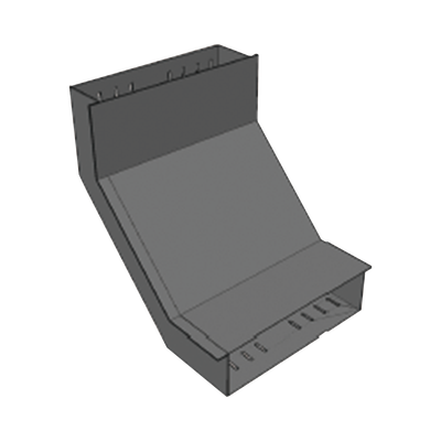 CHTCVIFPZ6A p Tapa vertical Interior para fondo perforado de 6" Perfil Z Tapa vertical Interior para fondo perforado de 6" Perfil Z