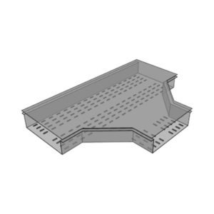 Tapa «T» horizontal para fondo solido perforado de 4″ Perfil Z