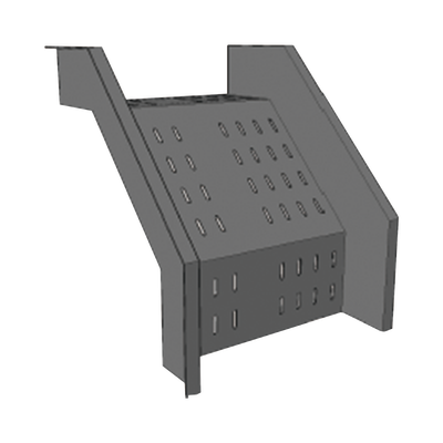 CHVEFPZ6X4AK p Curva vertical exterior para fondo perforado 4 x 6" Perfil Z Curva vertical exterior para fondo perforado 4 x 6" Perfil Z