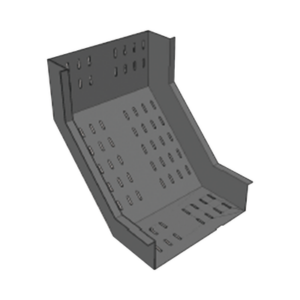 Curva vertical interior para fondo perforado de 4 x 4″ Perfil Z