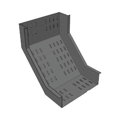 CHVIFPZ4X4AK p Curva vertical interior para fondo perforado de 4 x 4" Perfil Z Curva vertical interior para fondo perforado de 4 x 4" Perfil Z