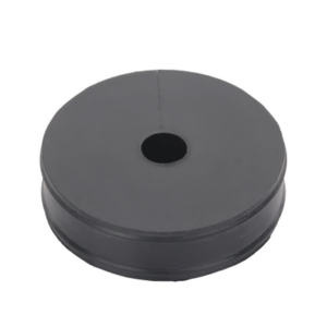 Inserto o Bota de Caucho de 4″ Con Un Orificio para Cable de 1/2 in