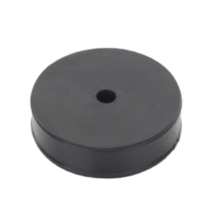 Inserto o Bota de Caucho de 4″ Con Un Orificio para Cable de 3/8 in