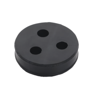 Inserto o Bota de Caucho de 4″ Con Tres Orificios para Cable de 1/2 in