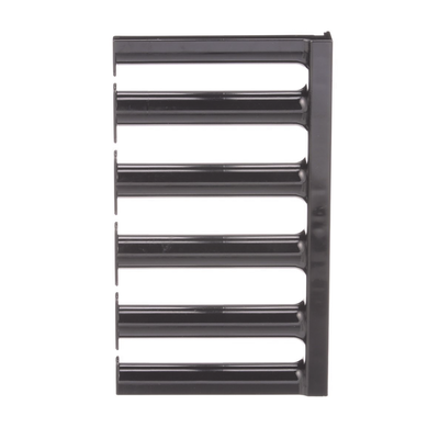 CMBRC5E p Dedos Administradores con Control de Radio de Curvatura, 5 in de Profundidad, 5 UR, Color Negro Dedos Administradores con Control de Radio de Curvatura, 5 in de Profundidad, 5 UR, Color Negro