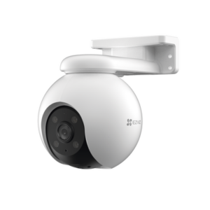 PT WiFi / (3K) 5MP / Visión 360° / Detección humana / Detección de Vehiculo / Sirena / Luz Parpadeante / Colores en Oscuridad / Micro SD / Presets / Exterior