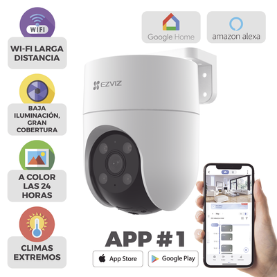CSH8C p Camara PT WiFi / 2 Megapixel / Cobertura 360° / Detección humana / Seguimiento Inteligente / Sirena / Luz Parpadeante / Colores en Oscuridad / Micro SD / Audio de Dos Vías / Exterior Con Protección Camara PT WiFi / 2 Megapixel / Cobertura 360° / Detección humana / Seguimiento Inteligente / Sirena / Luz Parpadeante / Colores en Oscuridad / Micro SD / Audio de Dos Vías / Exterior Con Protección