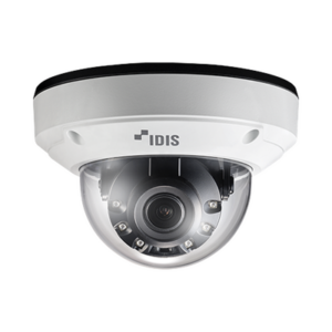 5MP IR DOME CAMERA /MOTORIZED LENS 2.7 – 13.5MM /  IDIS DEEP-LEARNING ANALYTICS (IDLA)