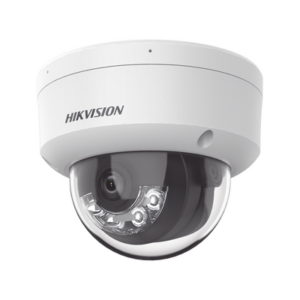 Domo IP 6 Megapixel / Lente 2.8 mm / Dual Light (30 mts IR + 20 mts Luz Blanca) / Micrófono Integrado / ACUSENSE Lite / Exterior IP67 / H.265 / PoE / ONVIF