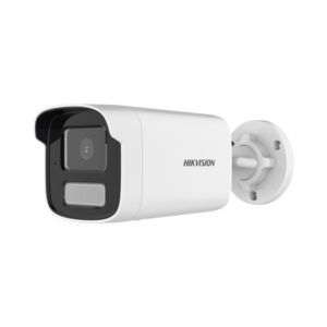 Bala IP 8 Megapixel (4K) / Lente 4 mm / Dual Light (50 mts IR + 50 mts Luz Blanca) / Micrófono Integrado / ACUSENSE Lite / Exterior IP67 / H.265 / PoE / ONVIF / Micro SD