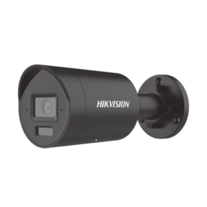Bala IP 4 Megapixel / Color Negro / Lente 2.8 mm / 40 mts IR EXIR / Exterior IP67 / WDR 120 dB / PoE / Micrófono Integrado / Videoanaliticos (Filtro de Falsas Alarmas) / Metal / microSD / ACUSEARCH