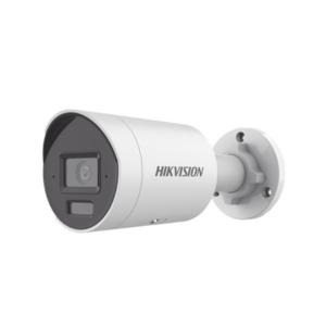 Bala IP 8 Megapixel (4K)/ Lente 2.8 mm / 40 mts IR EXIR /Exterior IP67 / WDR 120 dB / PoE / Micrófono Integrado / ACUSENSE (Evita Falsas Alarmas) / Metal / MicroSD / ONVIF /ACUSEARCH