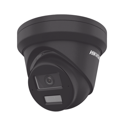 DS2CD2343G2LI2UBLACK p Turret IP 4 Megapixel / Color Negro / Lente 2.8 mm / 30 mts IR EXIR / Exterior IP67 / WDR 120 dB / PoE / ACUSENSE (Evita Falsas Alarmas) / Micrófono Integrado / Metal / MicroSD / ONVIF Turret IP 4 Megapixel / Color Negro / Lente 2.8 mm / 30 mts IR EXIR / Exterior IP67 / WDR 120 dB / PoE / ACUSENSE (Evita Falsas Alarmas) / Micrófono Integrado / Metal / MicroSD / ONVIF