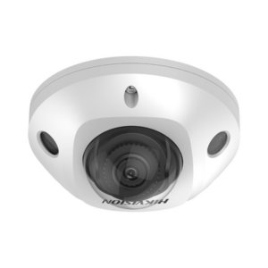Mini Domo IP 6 Megapixel / Lente 2.8 mm / Micrófono Integrado / 30 mts IR EXIR / Exterior IP67 / IK08 / WDR 120 dB / PoE / ACUSENSE (Evita Falsas Alarmas) / Entrada y Salida de Audio y Alarma / MicroSD / ONVIF / ACUSEARCH