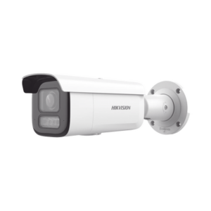Bala IP 2 Megapixel / Lente Mot. 2.8 a 12 mm / 60 mts IR EXIR / Exterior IP67 / IK10 /  WDR 120 dB / PoE / ACUSENSE (Evita Falsas Alarmas) / Entrada y Salida de Audio y Alarma / MicroSD / ONVIF / ACUSEARCH