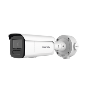 Bala IP 4 Megapixel / Lente 4 mm / 90 mts IR EXIR / Anticorrosión / DARKFIGHTER / IP67 / PoE / ACUSENSE (Filtro de Falsas Alarmas) / WDR 120 dB / ONVIF / Micro SD