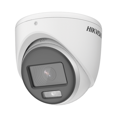 DS2CE70DF0TLMFS p Turret TURBOHD 2 Megapixel (1080p) / Lente 2.8 mm / Dual Light (20 mts IR + 20 mts Luz Blanca) / ColorVu / Exterior IP67 / dWDR / Micrófono Integrado Turret TURBOHD 2 Megapixel (1080p) / Lente 2.8 mm / Dual Light (20 mts IR + 20 mts Luz Blanca) / ColorVu / Exterior IP67 / dWDR / Micrófono Integrado
