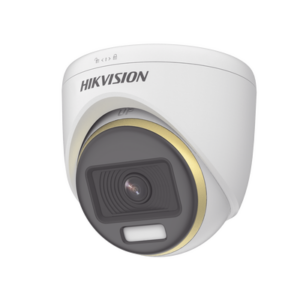 Turret TURBOHD 4K (8 Megapixel) / Lente 2.8 mm / Imagen a Color 24/7 (ColorVu) / / Luz Blanca 40 mts / Exterior IP67 / WDR 130 dB