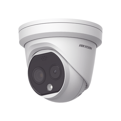 DS2TD12173 QA p Turret IP Dual / Térmica 3.1 mm (160 x 120) / Óptico 4 mm (4 Megapixel) / Termométrica / Detección de Temperatura / PoE /Exterior IP66 / Sirena y Luz Intermitente Integrada / MicroSD Turret IP Dual / Térmica 3.1 mm (160 x 120) / Óptico 4 mm (4 Megapixel) / Termométrica / Detección de Temperatura / PoE /Exterior IP66 / Sirena y Luz Intermitente Integrada / MicroSD