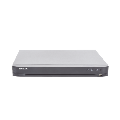 DS7216HUHIK2S p DVR 8 Megapixel / 16 Canales 4K TURBOHD + 16 Canales IP / 2 Bahías de Disco Duro / 4 Canales de Audio / Audio por coaxitron / 16 Entradas de Alarma DVR 8 Megapixel / 16 Canales 4K TURBOHD + 16 Canales IP / 2 Bahías de Disco Duro / 4 Canales de Audio / Audio por coaxitron / 16 Entradas de Alarma