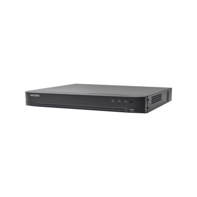 DS7224HQHIK2 p DVR 4 Megapixel / 24 Canales TURBOHD + 8 Canales IP / 2 Bahías de Disco Duro / 1 Canal de Audio / Videoanalisis DVR 4 Megapixel / 24 Canales TURBOHD + 8 Canales IP / 2 Bahías de Disco Duro / 1 Canal de Audio / Videoanalisis