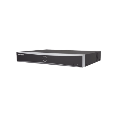 DS7608NXIK1B p NVR 12 Megapíxel (4K) / 8 canales IP / AcuSense (Evita Falsas Alarmas) / Reconocimiento Facial / 1 Bahía de Disco Duro / HDMI en 4K / Sin Puertos PoE NVR 12 Megapíxel (4K) / 8 canales IP / AcuSense (Evita Falsas Alarmas) / Reconocimiento Facial / 1 Bahía de Disco Duro / HDMI en 4K / Sin Puertos PoE
