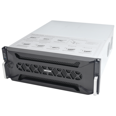 DS96128NII24 p NVR 12 Megapixel (4K) / 128 canales IP / 24 Bahías de Disco Duro / 4 Puertos de Red / Soporta RAID con Hot Swap / NVR de Alto Desempeño NVR 12 Megapixel (4K) / 128 canales IP / 24 Bahías de Disco Duro / 4 Puertos de Red / Soporta RAID con Hot Swap / NVR de Alto Desempeño