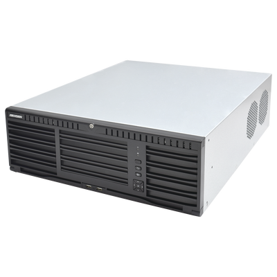 DS96256NII16 p NVR 12 Megapixel (4K) / 256 canales IP / 16 Bahías de Disco Duro / 4 Puertos de Red / Soporta RAID con Hot Swap / NVR de Alto Desempeño NVR 12 Megapixel (4K) / 256 canales IP / 16 Bahías de Disco Duro / 4 Puertos de Red / Soporta RAID con Hot Swap / NVR de Alto Desempeño