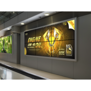 Kit Videowall Comercial 3X2 / Incluye 6 Pantallas 55″ / 2 Controladores de 2 Entradas HDMI / Base de Pared