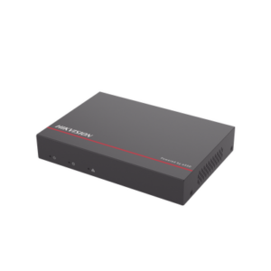 NVR + SSD / 4 Megapixel / 4 Canales IP / 4 Puertos PoE+ / 1 SSD de 1 TB / ACUSENSE / Diseño Compacto y Cero Ruido